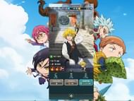 The game certainly goes a long way to show off the unique art style of the anime characters (Image via Netmarble)